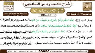 صورة [130] المجلس 130 - يتبع: 44- باب توقير العلماء والكبار وأهل الفضل وتقديمهم عَلَى غيرهم، ورفع مجال...