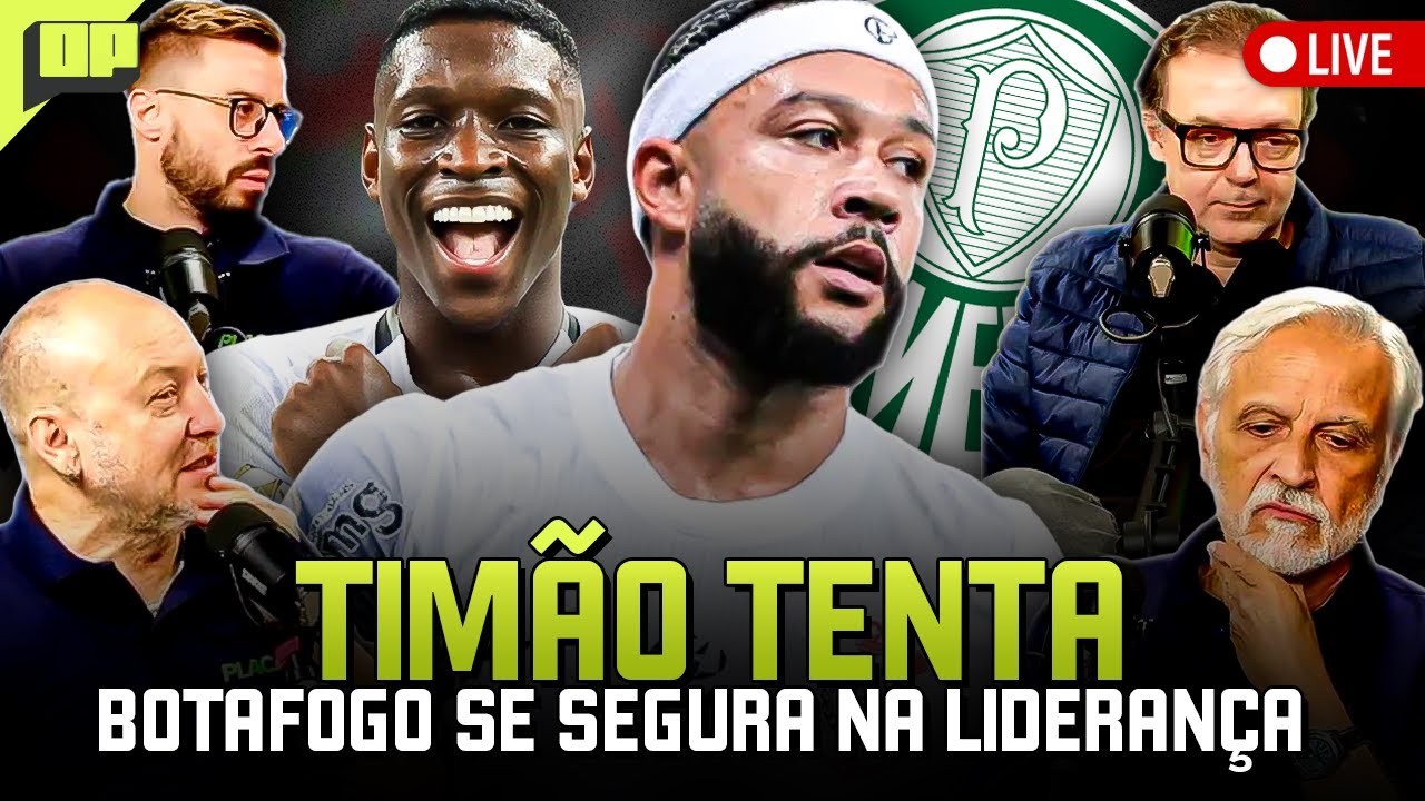OPINIÃO PLACAR: CORINTHIANS LUTA PARA SAIR DO Z4, PALMEIRAS QUER A LIDERANÇA E MAIS | Placar TV
