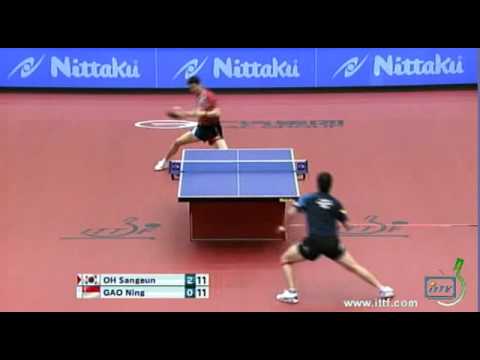 GAC World Tour Japan Open 2012- Oh Sangeun VS Gao Ning