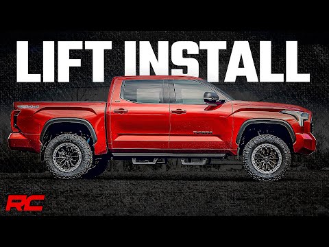Installing 3.5-inch Lift Kit 2022 Toyota Tundra TRD 4x4