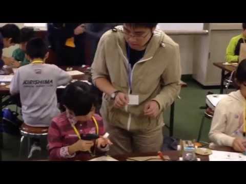 【第一工科大学】きりしまチャレンジャー2015　ベルトを使って走るペットボトルモーターカーを作ろう