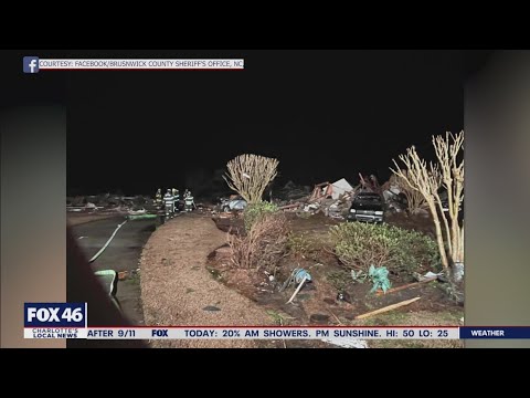 At least 3 dead, 10 injured in North Carolina tornado