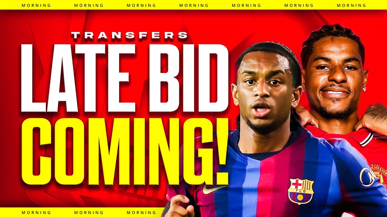 Balde To UNITED Rashford Late BID! Man Utd Transfer News