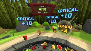 Fruit Ninja VR 2 - 4983 Score in Classic Mode