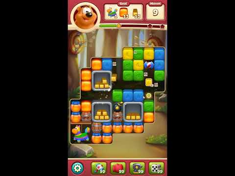 Toon Blast Level 7684 - NO BOOSTERS 🐻🐺🐱 | SKILLGAMING ✔️