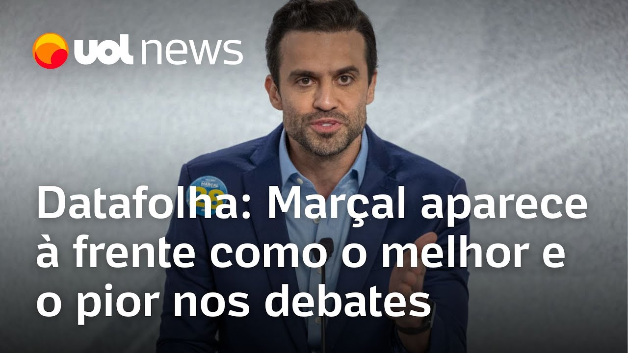 Marçal aparece à frente como o melhor e o pior nos debates de SP, mostra Datafolha