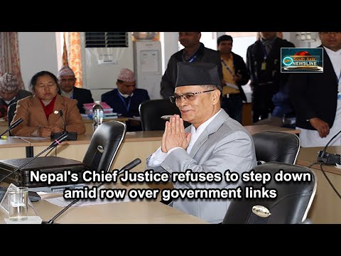 Nepal's Chief Justice refuses to step down amid row over government links