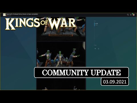 Kings of War Community Update 03 September 2021