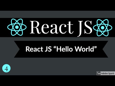 React JS Hello World Component 04