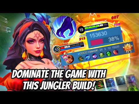 24 KILLS AND INSANE DAMAGEE!! - DOMINATE THE GAME WITH THIS JUNGLER BUILD | MOBILE LEGENDS