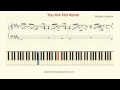 How To Play Piano: Michael Jackson "You Are Not ...