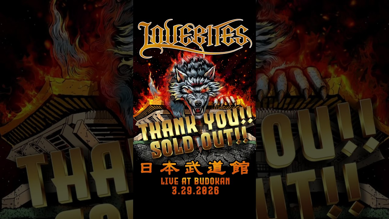 Live at Budokan SOLD OUT!! #lovebites #metal #budokan