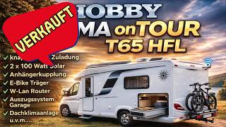 Hobby Optima on Tour T65 HFL Roomtour Wohnmobil Teilintegriert FIAT