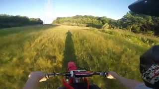 preview picture of video 'Dirtbiking GoPro Power lines'