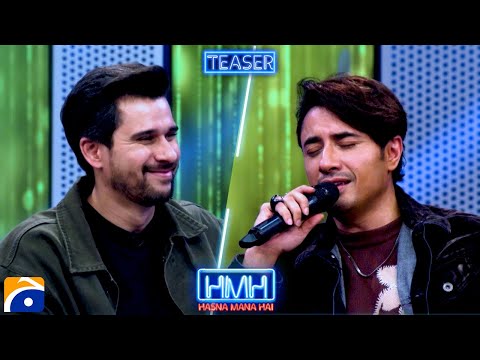 Ali Zafar (Pakistani Singer-Songwriter/Actor) in Hasna Mana Hai with Tabish Hashmi | TEASER