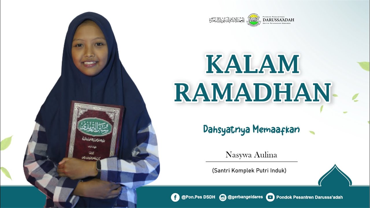 KALAM RAMADHAN | DAHSYATNYA MEMAAFKAN