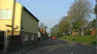 preview picture of video 'Driving Along The B4220 From Cradley To Bosbury, Herefordshire 21st April 2011'