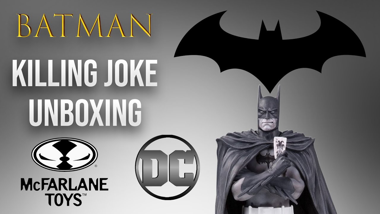 Batman: The Killing Joke Statue unboxing (McFarlane Toys & DC Direct)
