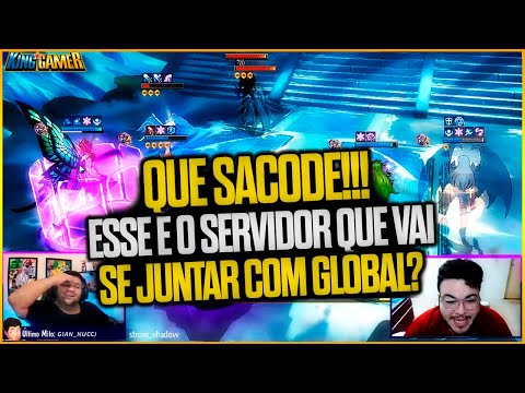 ESSE SERVIDOR PODE SE JUNTAR AO GLOBAL!!! FINAL JAMIEL com SALVIANO // Saint Seiya Awakening