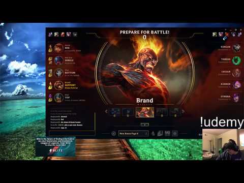 Unranked to Challenger | Support Brand | Diamond 4 Full Game Commentary Jhin  Brand V Lucian  Thresh