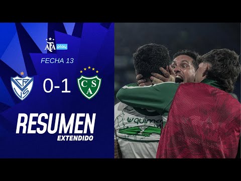 Velez Sarsfield 0 vs. Sarmiento 1 | #TorneoApertura2025 | Resumen Extendido | Fecha 13