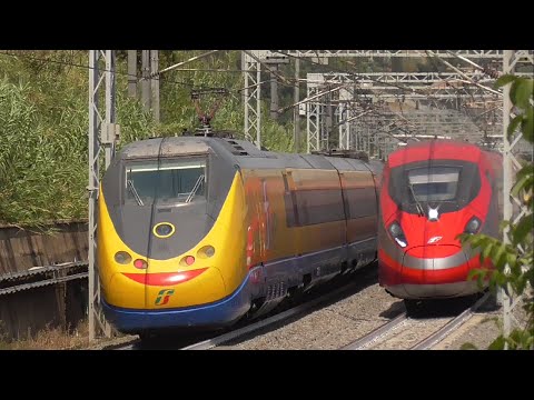 Treni diagnostici all'opera: Lavori sulla DD Roma - Firenze.