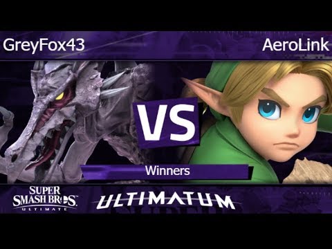 Ultimatum  - GreyFox43 (Ridley, Fox) vs AeroLink (Young Link) Winners - SSBU