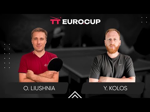 13:40 Oleksandr Liushnia - Yurii Kolos 15.06.2024 TT Euro.Cup Ukraine Professional. TABLE 4
