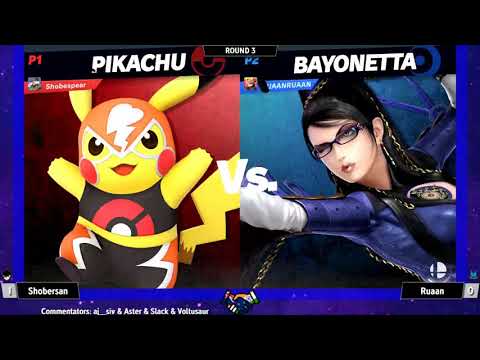 Shobersan (Joker/Pikachu) vs RuaanRuaan (Bayonetta) - SSB India HOLLOW BASTION ONLY Tournament