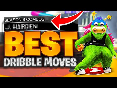 BEST DRIBBLE MOVES IN NBA 2K22! (SEASON 8) + DRIBBLE TUTORIAL FOR BEGINNERS! BEST DRIBBLE MOVES 2k22