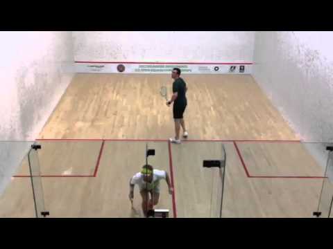 Chris Hanson vs. Greg Marche - US Open 2012 Squash