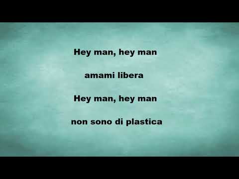 La Donna di Plastica - Simona Molinari - instrumental - karaoke with choir