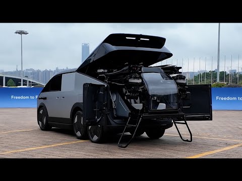 XPENG flying car flight performance—full demonstration