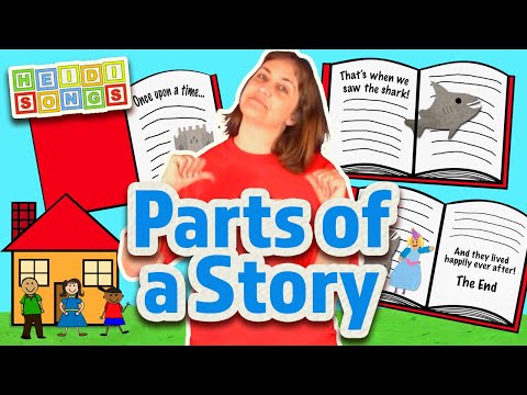 Parts of a Story | Sing-Along Books & Art Projects | Learning Songs | Preschool & Kindergarten