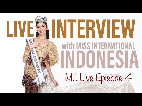 M.I. LIVE Episode 4 with Miss International Indonesia Putu Ayu Saraswati