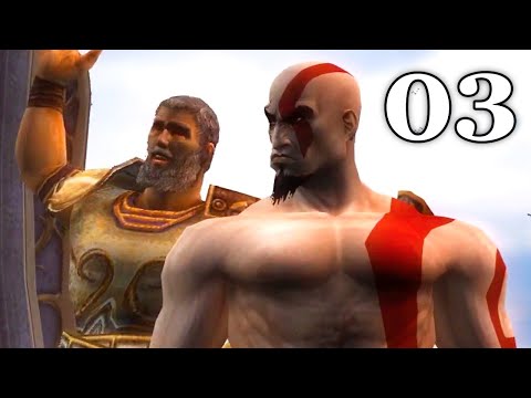 God of War 2 Remastered Gameplay Walkthrough - Part 3 - Theseus Boss Fight