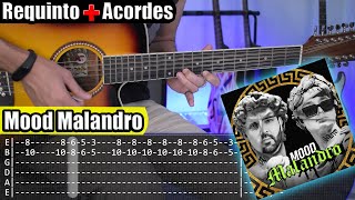 Mood Malandro - Codigo FN & Gabito Ballesteros - Requinto + Acordes | TABS | Tutorial Guitarra