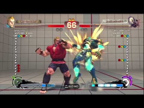 randy319 [Abel] Vs SAKIGAMI_seth [Seth] SSF4 AE Japanese Online Ranked Matches - PSN