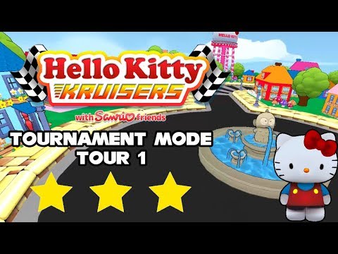 Hello Kitty Kruisers - 100% - Tournament Mode: Tour 1 with Hello Kitty (3 Stars) - Nintendo Switch