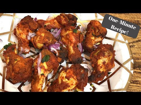 SLIMMING WORLD SYN FREE TANDOORI CHICKEN WINGS I One-Minute Recipe!