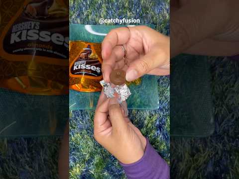 HERSHEYS Kisses Almonds Milk Chocolate #shorts #hersheys #chocolate Almond|Catchy Fusion