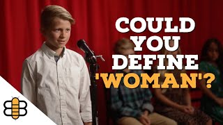 Spelling Bee Contestant Asks The Definition of “Woman” video