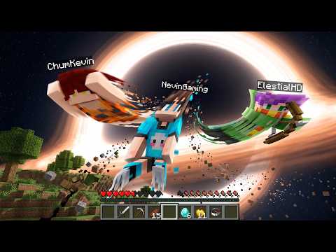 Gua Buat Lomba Bikin MARKAS TERKUAT Dari BLACKHOLE Di Minecraft ..