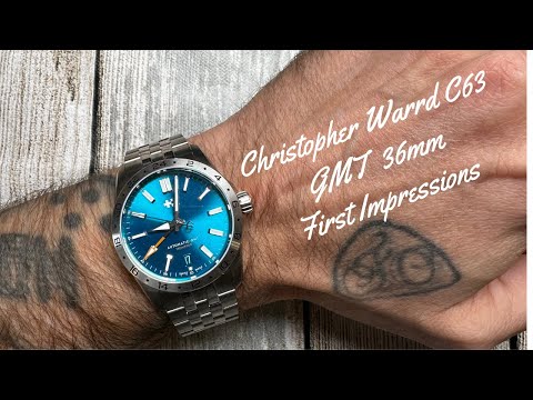 Christopher Ward C63 GMT 36MM First Impressions