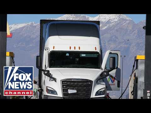 'STARTLING': Trump admin announces MAJOR crackdown on migrant truckers