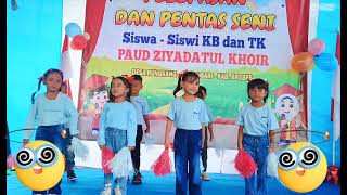 Download lagu TARI POM-POM (Lagu Jangan Marah by Trio Kwek Kwek) KB Ziyadatul Khoir mp3