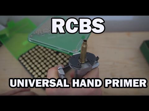 RCBS Universal Hand Priming Tool UNBOXING, SET UP & REVIEW HD