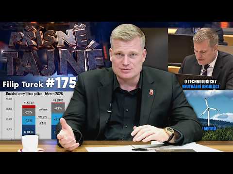 Turek v Přísně tajném: Větrníky jen tam kde to nevadí, záchrana aut průmyslu a proč nelze zastropovat paliva