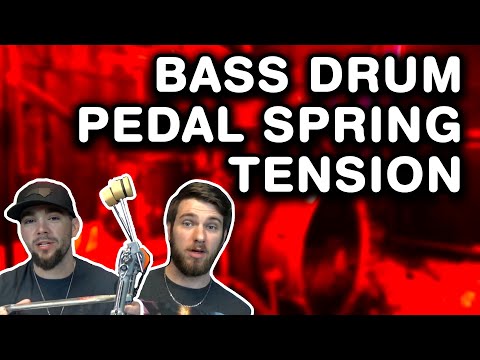 Bass Drum Pedal Spring Tension | How To Adjust Your Kick Drum Pedal