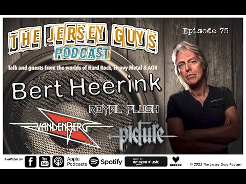 Ep. 75: Bert Heerink of Vandenberg & Picture (Dutch singer talks about career, new projects coming)
